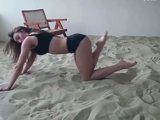 Nasty pee fetish youthful girl solo toys