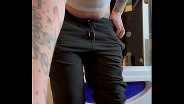 Big tit slut Lola Maverick pees on carpet piss