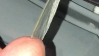 Pissing & Cumming Into The Washing Machine, Then Cleaning It Up