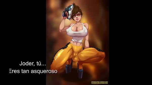 Tracer (overwatch) Femdom Joi (juego de culo pesado) (b. Pesado) (humillación) (juegos) (CBT) (juego de pis)