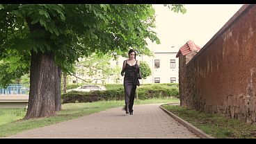VideoVlog Wet: Anna de Ville Dressed for Opera Gets Destroyed by 5on1 TAP Fisting & DAP Pee Shower AH303