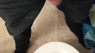 Daddy had to pee