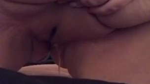 Pissing on my bed (with a towel)